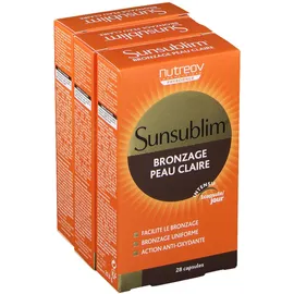 Nutreov Physcience Sunsublim® Bronzage Peau Claire