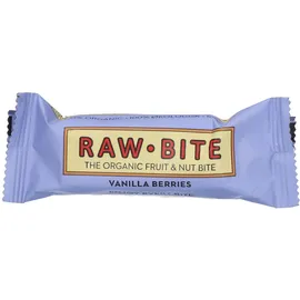RAW Bite Bio Barres Baies de vanille