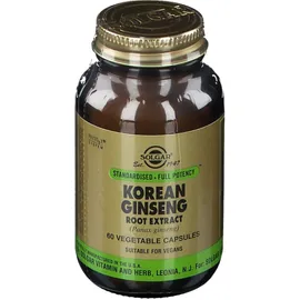 Solgar Ginseng Korean Root Extract
