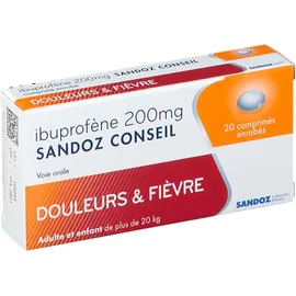 Sandoz Ibuprofène 200 mg