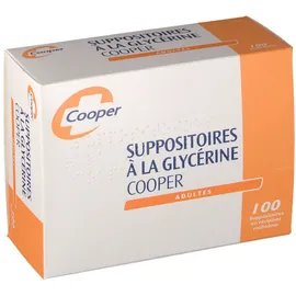 Cooper suppositoires à la Glycérine
