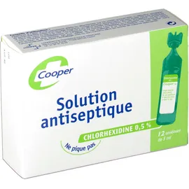 Cooper solution antiseptique - chlorhexidine 0.5%