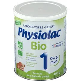 Physiolac Bio 1 Lait pour nourrissons 1er âge