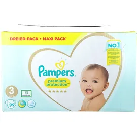 Pampers Premium Protection Taille 3, 6-10 kg, Couches
