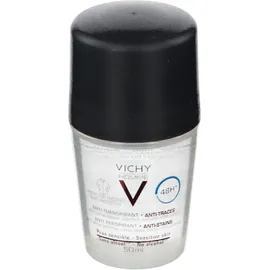 Vichy Homme Déodorant anti transpirant anti-traces protection chemise Roll-On
