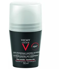 Vichy Homme Déodorant antitranspirant contrôle extrême peaux sensibles