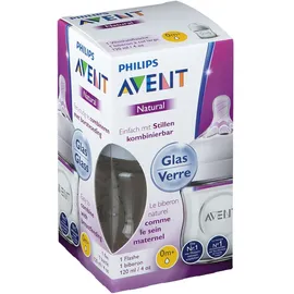 Philips Avent Biberon en verre natural 120 ml