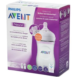 Philips Avent Biberon natural plastique 260 ml