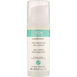 REN Clean Skincare Face ClearCalm 3 Crème gel réapprovisionnante pour les imperfections peaux sujettes 50ml / 1.7 fl.oz.