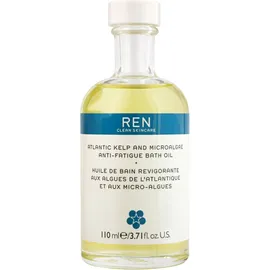 REN Clean Skincare Body  Kelp Atlantique et huile de bain anti-fatigue de microalgues 110 ml / 3,71 fl.oz.