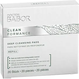 BABOR Doctor Babor CLEANFORMANCE : Coussins nettoyants profonds innovants et biodégradables x 20 recharge