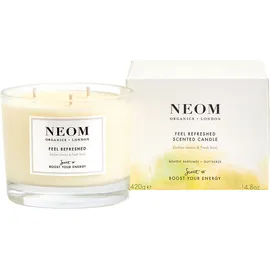Neom Organics London Scent To Boost Your Energy Feel Refreshed Bougie parfumée (3 mèches) 420g