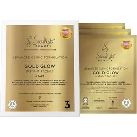Seoulista Beauty Advanced Clinic Formulation Pack multi facial instantané Gold Glow