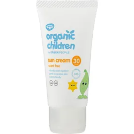 Green People Organic Children Crème solaire sans parfum FPS30 50ml