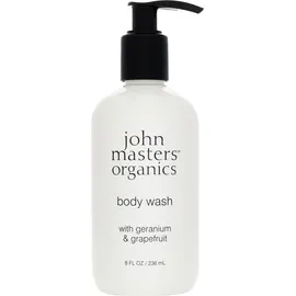 John Masters Organics Body Nettoyant pour le corps avec géranium et pamplemousse 236ml