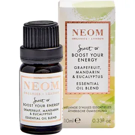 Neom Organics London Scent To Boost Your Energy Mélange d’huile essentielle de pamplemousse, mandarine et eucalyptus 10ml
