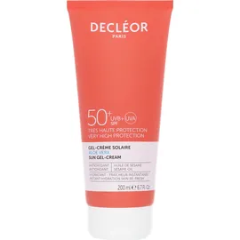Decleor Sun Aloe Vera Sun Gel-Cream SPF50+ 200ml