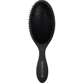 Brushworks Hair Brushes Brosse démêlante ovale - Noire