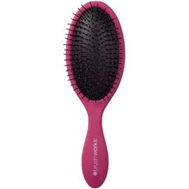 Brushworks Hair Brushes Brosse démêlante ovale - rose