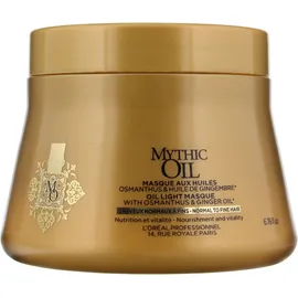 L'Oréal Professionnel Mythic Oil Masque léger huile normale d’une amende de cheveux 200ml