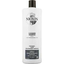 Nioxin 3D Care System  Système 2 étape 1 nettoyant shampooing : Pour les cheveux naturel progressait éclaircie 1000ml