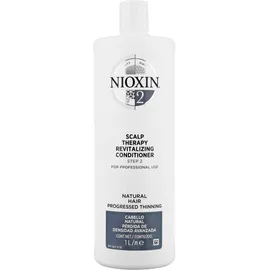 Nioxin 3D Care System  Système 2 Étape 2 Scalp Therapy Revitalisant Conditionneur : Pour cheveux naturels et amincissement progressif 1000ml