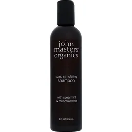 John Masters Organics Hair Shampooing Stimulant du Cuir Chevelu à la Menthe Verte et à la Reine des Prés 236ml