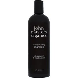 John Masters Organics Hair Shampooing Stimulant du Cuir Chevelu à la Menthe Verte et à la Reine des Prés 473ml