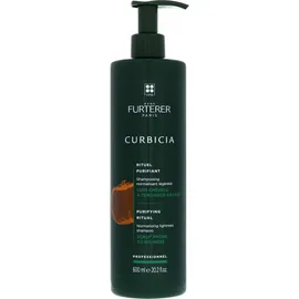 Rene Furterer Curbicia Rituel purifiant : Normalisation, Shampooing légèreté pour cuir chevelu gras 600ml / 20,2 fl.oz.