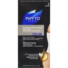 PHYTO COLOR: Permanent Color-Treatment ombre : 2 Brun