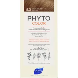 PHYTO PHYTOCOLOR: Permanent Hair Dye ombre : 8.3 Blonde dorée légère