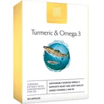 Healthspan Vitamins & Supplements Curcuma avec oméga 3 gélules x 30