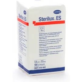 Sterilux ES compresses non stériles 7,5cmx7,5cm