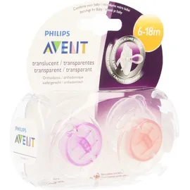 Avent sucette silicone 6-18 mois