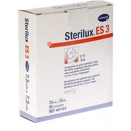 Stérilux ES3 compresses 7,5cmx7,5cm