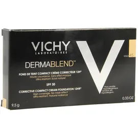 Vichy Dermablend crème de teint compact correcteur 12H SPF30 doré