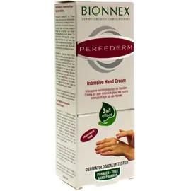 Bionnex perfederm crème intensive pour les mains sans parfum