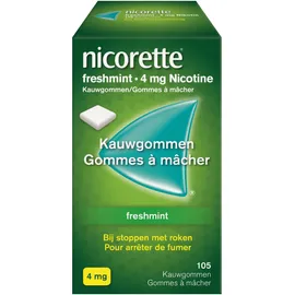 Nicorette 4mg freshmint chewing-gum