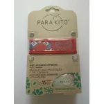 Parakito bracelet anti-moustiques dessins grand modèle rouge