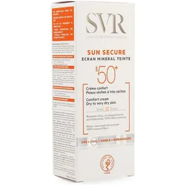 SVR Sun Secure écran minéral teinté SPF50+ peau sèche