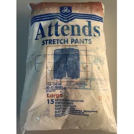 Attends slip stretch pants fixation large
