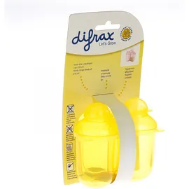 Difrax boite pour lait en poudre 3 compartiments