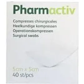 Pharmactiv compresses stériles 5x5cm