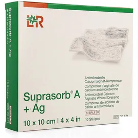 Suprasorb A + AG 10x10cm
