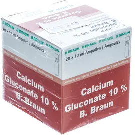 Braun Mini Plasco gluconate de calcium 10%