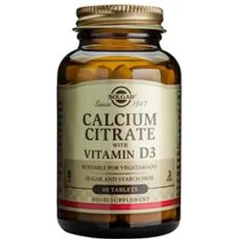 Solgar Calcium citrate with vitamin D-3