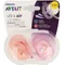 Image 1 Pour Avent Ultra Air sucettes orthodontiques roses 0-6m