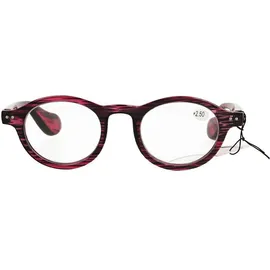 Pharmaglass Milano lunettes de lecture violet/noir +2.50