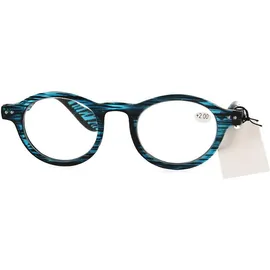 Pharmaglass Milano lunettes de lecture bleu/noir +2.00