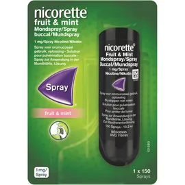 Nicorette Fruit & Mint spray buccal